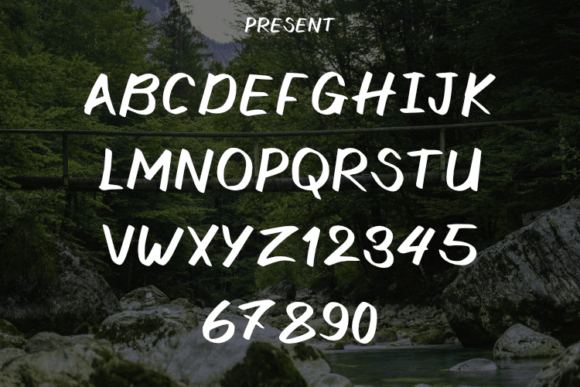 Jiwone Font Poster 2