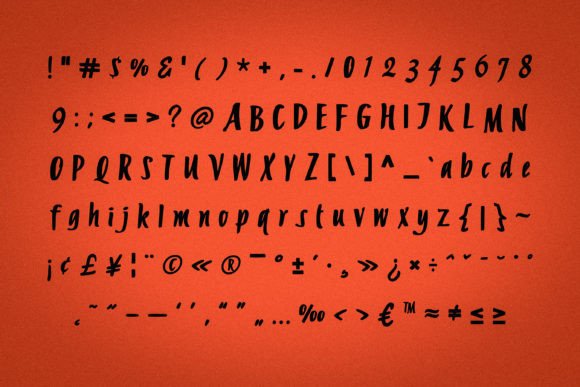 Johannesburg Font Poster 2