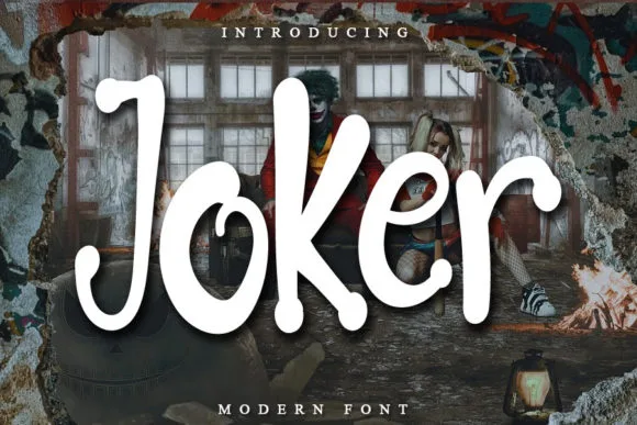 Joker Font Poster 1