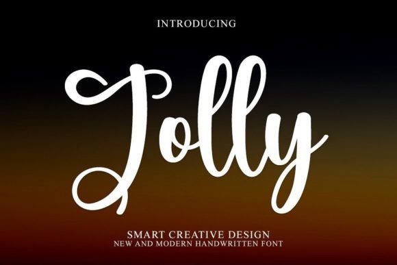 Jolly Font Poster 1