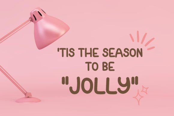 Jolly Cafe Font Poster 2