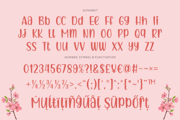 Jolly Sweet Font Poster 7
