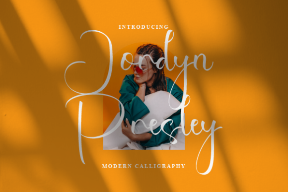 Jordyn Presley Font Poster 1