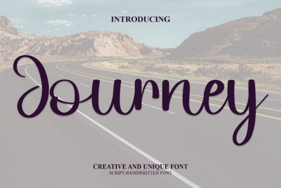 Journey Font Poster 1