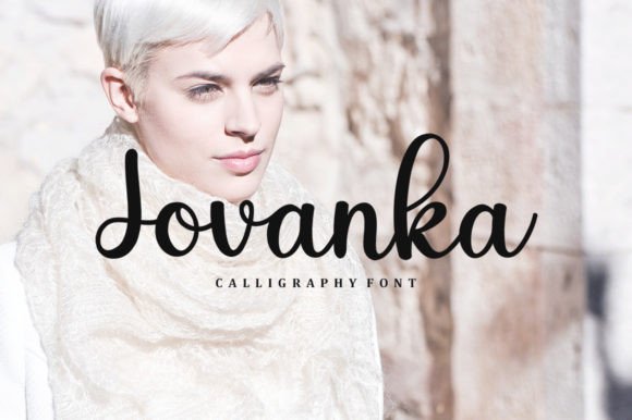 Jovanka Font Poster 1