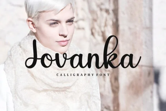 Jovanka Font Jovanka Font Poster 1
