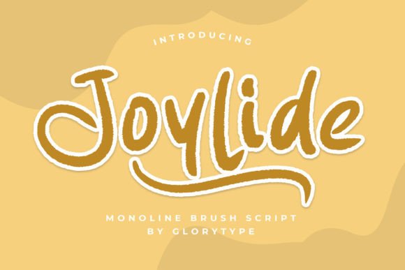 Joylide Font Poster 1