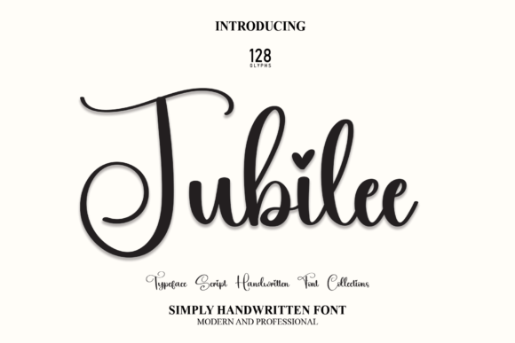 Jubilee Font Poster 1
