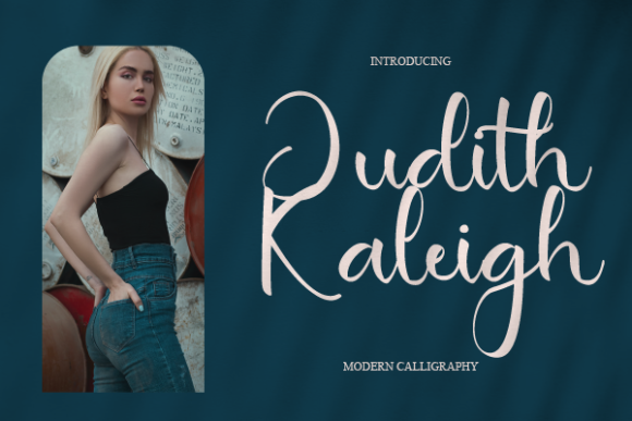 Judith Kaleigh Font Poster 1