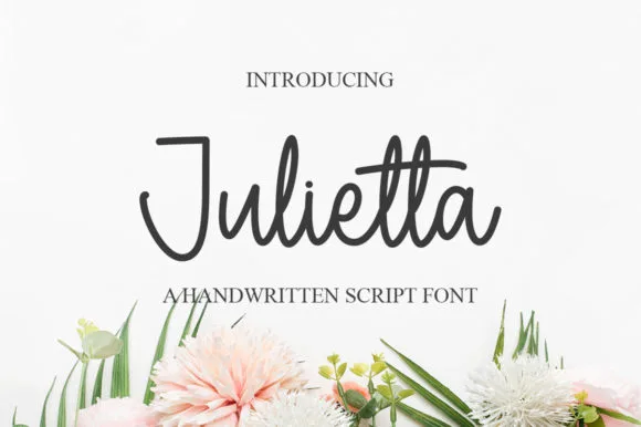 Julietta Font Julietta Font Poster 1
