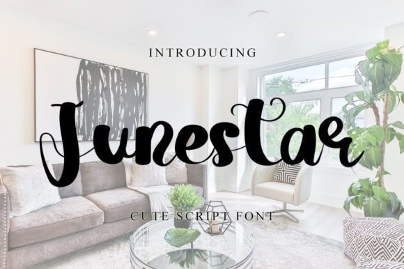 Junestar Font Poster 1