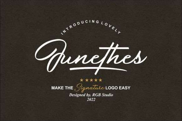 Junethes Font