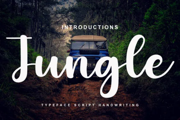 Jungle Font Jungle Font Poster 1