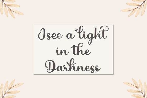 Juslia Sophia Font Poster 2