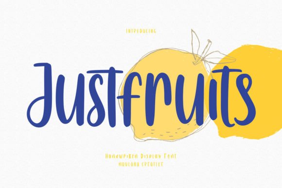 Justfruits Font