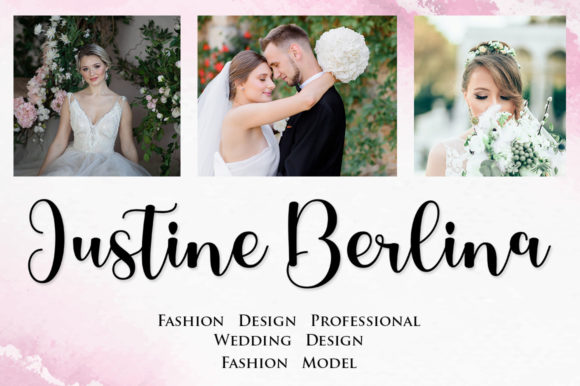 Justin Feryina Font Poster 4