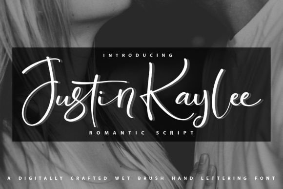 Justin Kaylee Font Poster 1