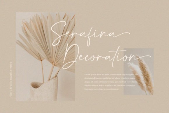 Justira Font Poster 3