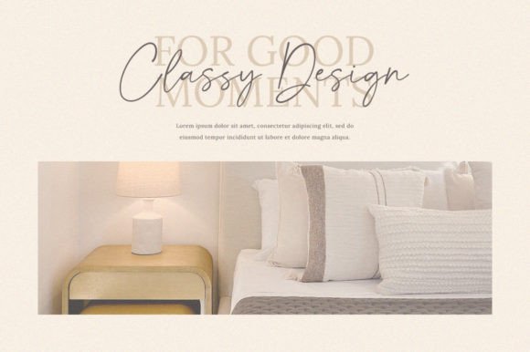 Justira Font Poster 6