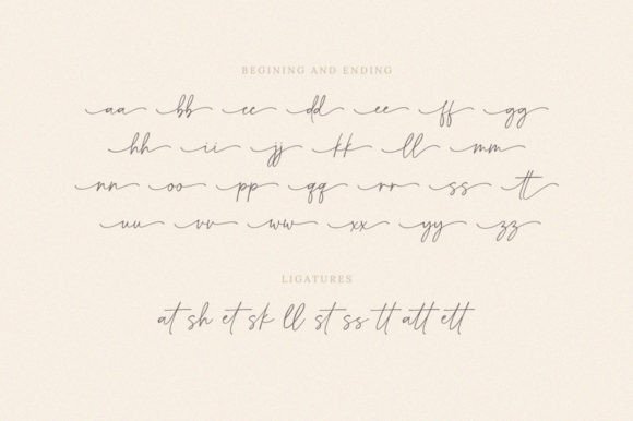 Justira Font Poster 8