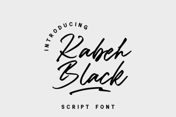 Kabeh Black Font