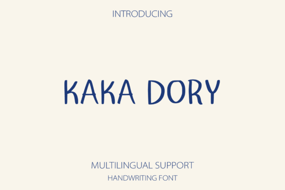 Kaka Dory Font Poster 1