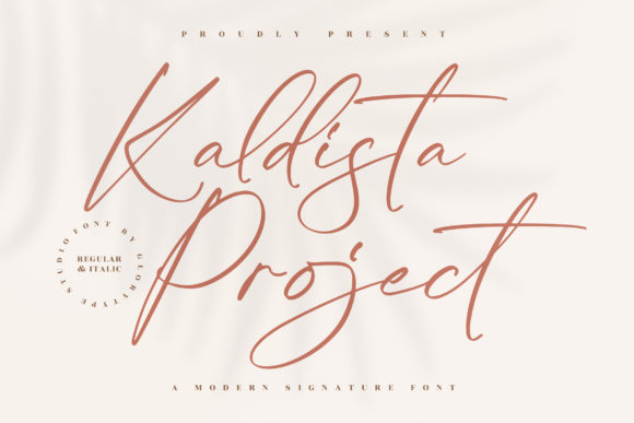 Kaldista Project Font