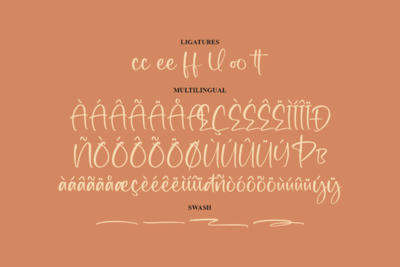 Kalibetta Font Poster 14