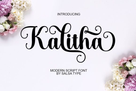 Kalitha Font Poster 1