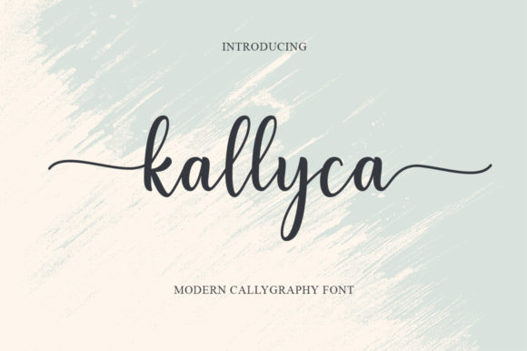 Kallyca Font Poster 1