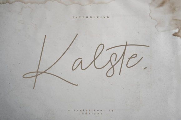 Kalste Font