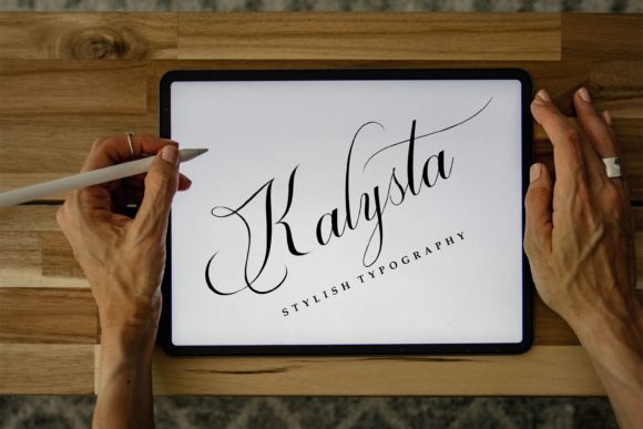 Kalysta Font Poster 5