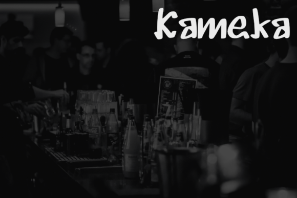 Kameka Font Poster 4