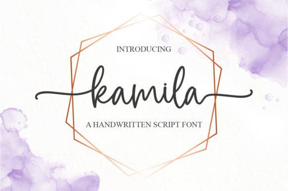 Kamila Font Poster 1