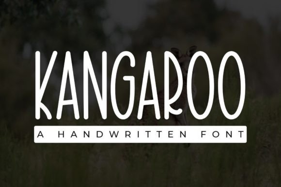 Kangaroo Font Poster 1