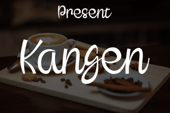 Kangen Font Poster 1