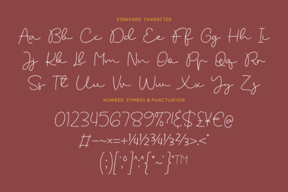 Kannisa Font Poster 9