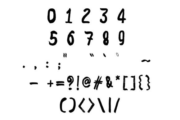 Kaotom Font Poster 4