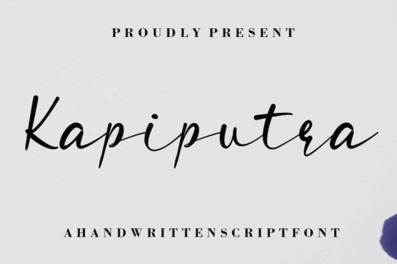 Kapiputra Font Poster 1