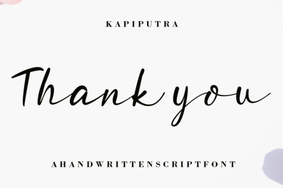 Kapiputra Font Poster 8