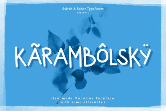 Karambolsky Font Poster 1