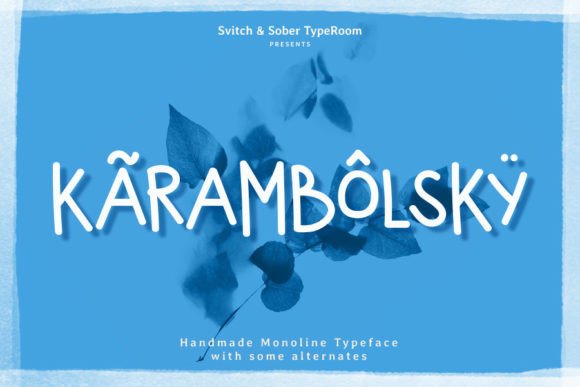 Karambolsky Font Poster 1