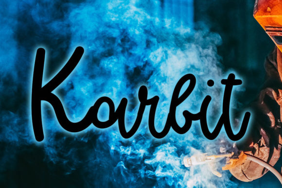 Karbit Font Poster 1