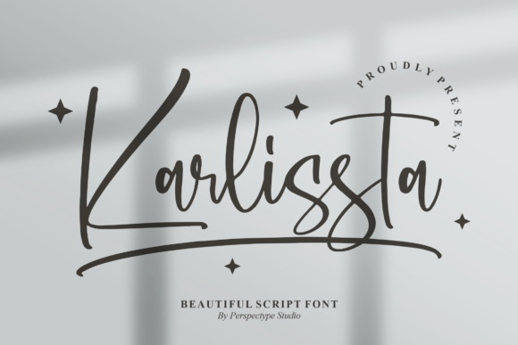 Karlissta Font Poster 1