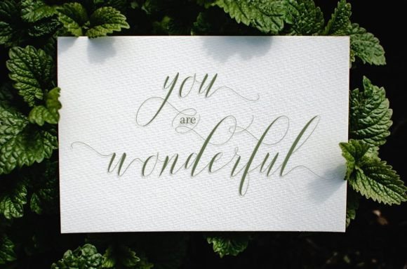 Karlyna Font Poster 3