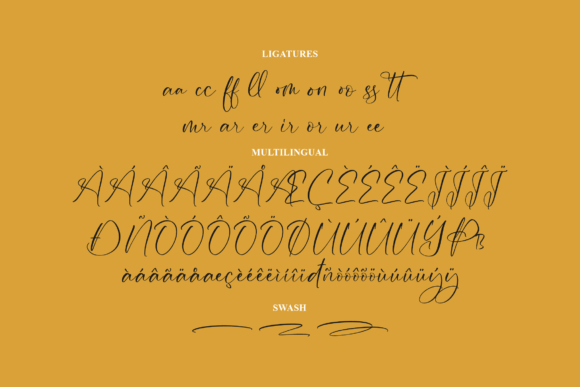 Karlynasha Font Poster 14