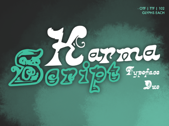 Karma Script Duo Font