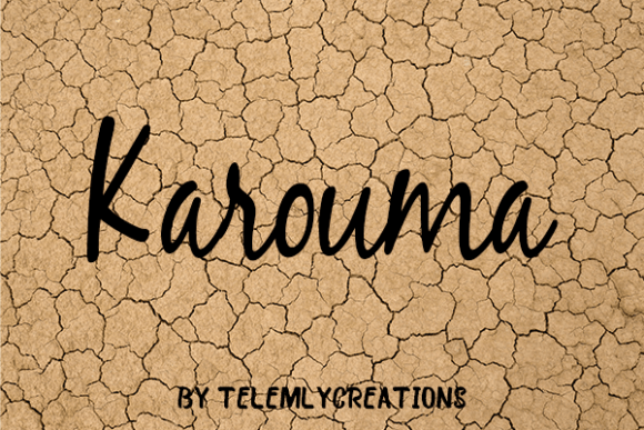 Karouma Font Poster 2