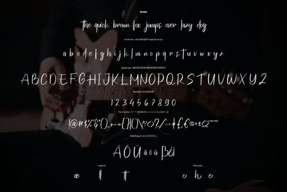 Kasthelle Font Poster 6
