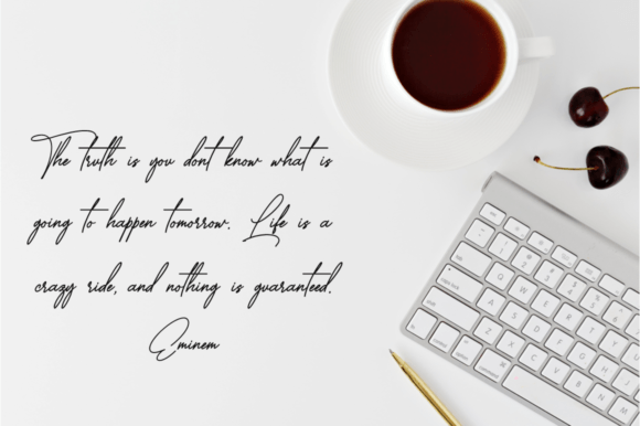 Kasthing Letter Font Poster 6